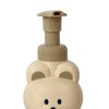 Foam Pump Bottle Cute Bear Shape Large Capacity Foaming Soap