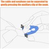 okcsc MMCX Cable Removal Tool IEM Headset Tool Helps Separate