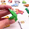16pcs/Pack PVC Cute Fridge Magnets for Home Refrigerator Decor Cartoon