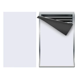 PATIKIL 16"x9.5" Magnetic Vent Cover, Floor Wall Air Registers Cover High Strength Magnetic Vent Blocker for Home RV HVAC Fireplace Furnace, White