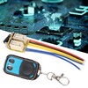 Mini RF 2CH Relay Switch, DC3.7‑12V 2CH 433Mhz RF Wireless