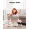 Ruxury Folding Lap Desk Laptop Stand Bed Desk Table Tray,