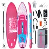 Inflatable Stand Up Paddle Board,11'*34'' Ultra-Light SUP Board, Wide Stable