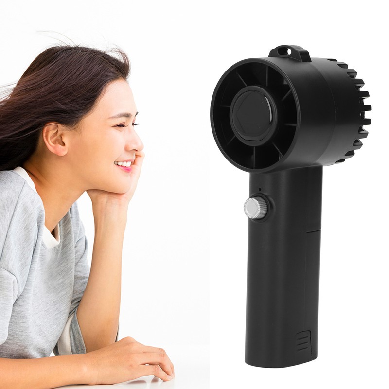 Adjustable Turbo Mini Fan 4400mAh Dust Blowing Adjustable Rechargeable Handheld