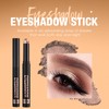 Brown Shimmer Eyeshadow Stick Cream Eye Shadow, Glitter Eyeshadows Pencil