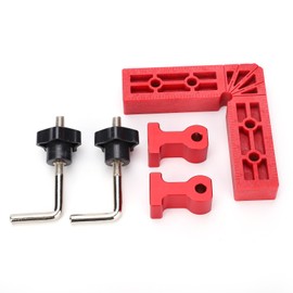 90 Degree Positioning Square Plastic Right Angle Clamp Woodworking Hand Tool 120x120mm