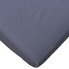 HOMELY IDEAS 200TC Egyptian Cotton Fitted Sheet 40CM/16 Inches Premiun