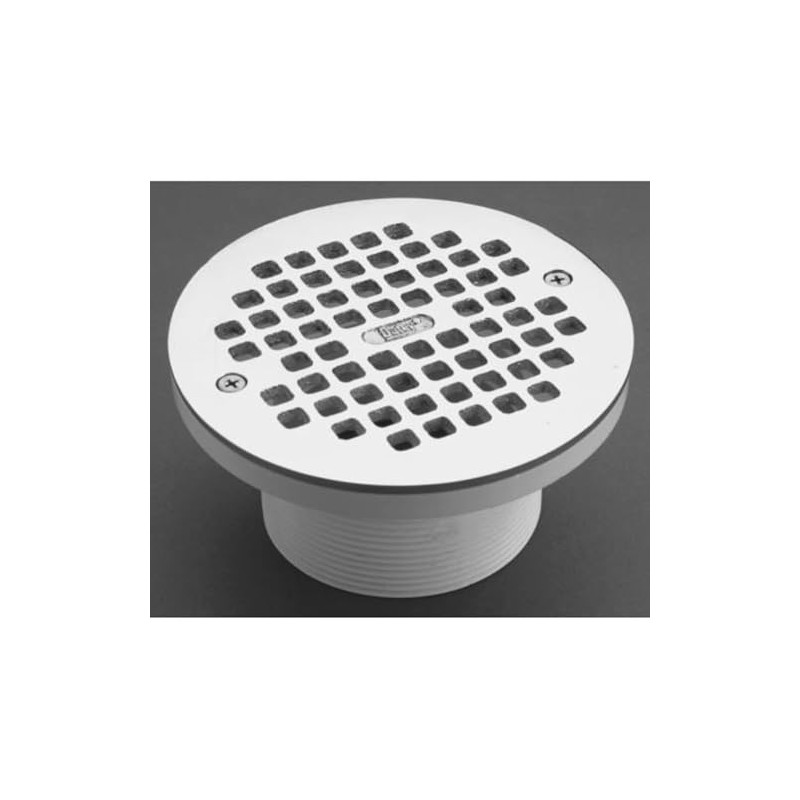 PROFLO PF42846 6" Brass Grate with 4" Adjustable Drain -