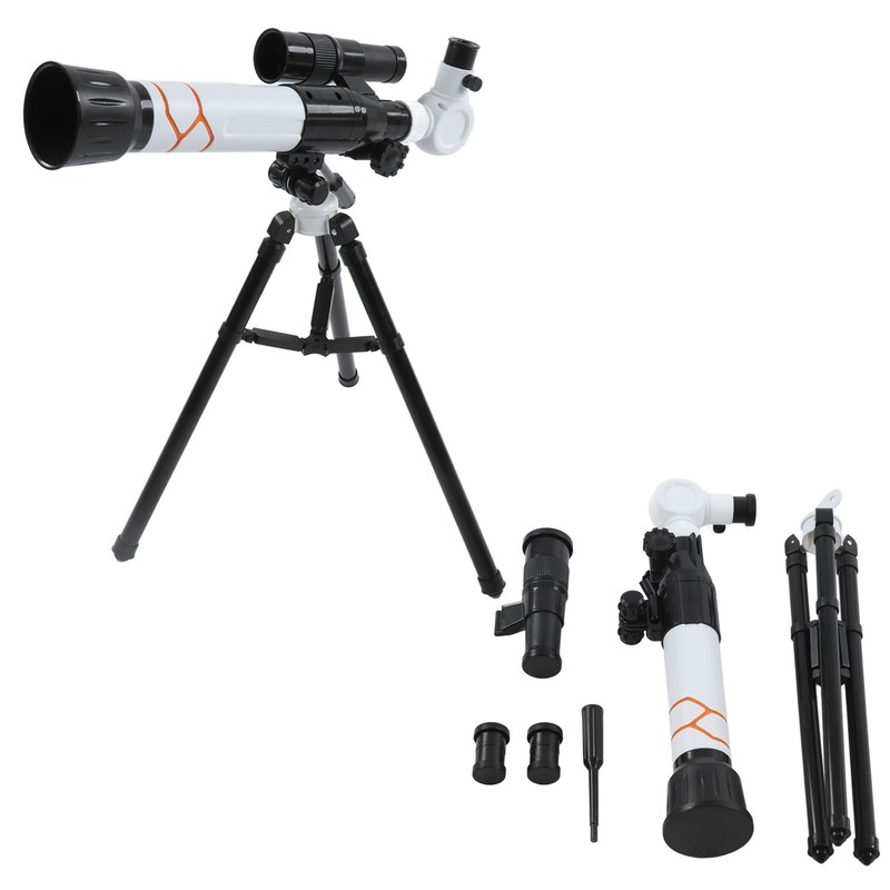 Children Astronomy Telescope with Adjustable Tripod Lightweight Portable Telescope for
