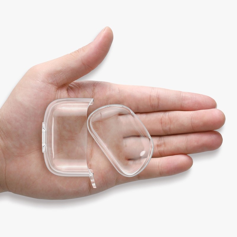 kwmobile Earphones Case Compatible with JBL Tune Flex - Crystal