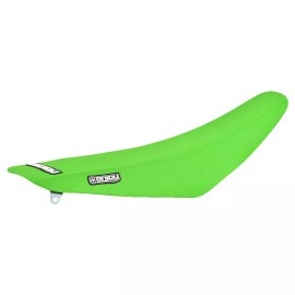 Enjoy Mfg 2019-2024 Kawasaki KX KXF 450 Ribbed Seat Cover ALL GREEN GRIPPER #174