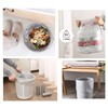 4 Gallon Bathroom Trash Bags,6 Rolls 120pcs Small Trash Garbage