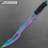 Titanium Guardian Twin Machete Set with Sheath | 11” Stainless