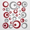 WANDfee® Wall Tattoo, Circles, Dots, 50 Stickers, Colour Choice For