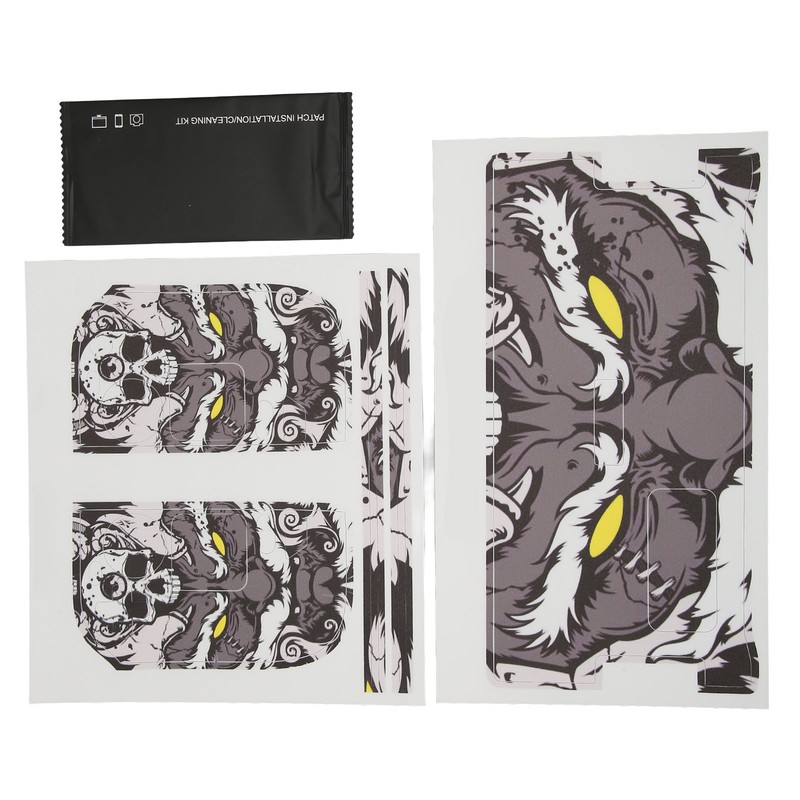 Game Console Sticker Cool Funny Scratch Resistance Dustproof Game Console