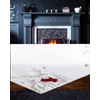 KAMACA Tablecloth 85 x 85 cm with Filigree Embroidery Kitchen