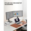 TuparGo 2024 Mac mini Computer Stand,Desk Mount for Mac mini