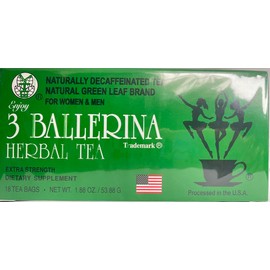 3 Ballerina Tea Dieters Drink -18 tea bags