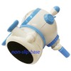 Wenlly Hand Crank Manual Pencil Sharpener, self-Feeding, Cute White Blue