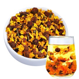 Kunlun Snow Chrysanthemum Tea 3.52oz /100g Alpine snow chrysanthemum flower tea-Rich floral fragrance