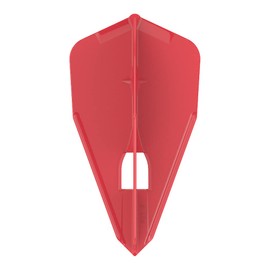 Lstyle Dart Flights: L8 PRO Bullet Shape - for Soft Tip and Steel Tip Darts - Red