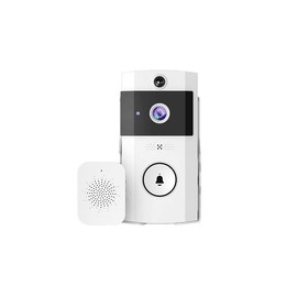 Blarie Bell Guard Doorbell Camera No Subscription HD Wireless Video Camera BellGuard Real-time Alerts, 170 Degree Wide-Angle Lens, Night Vision, Two-Way Audio System, Wire-Free Installation