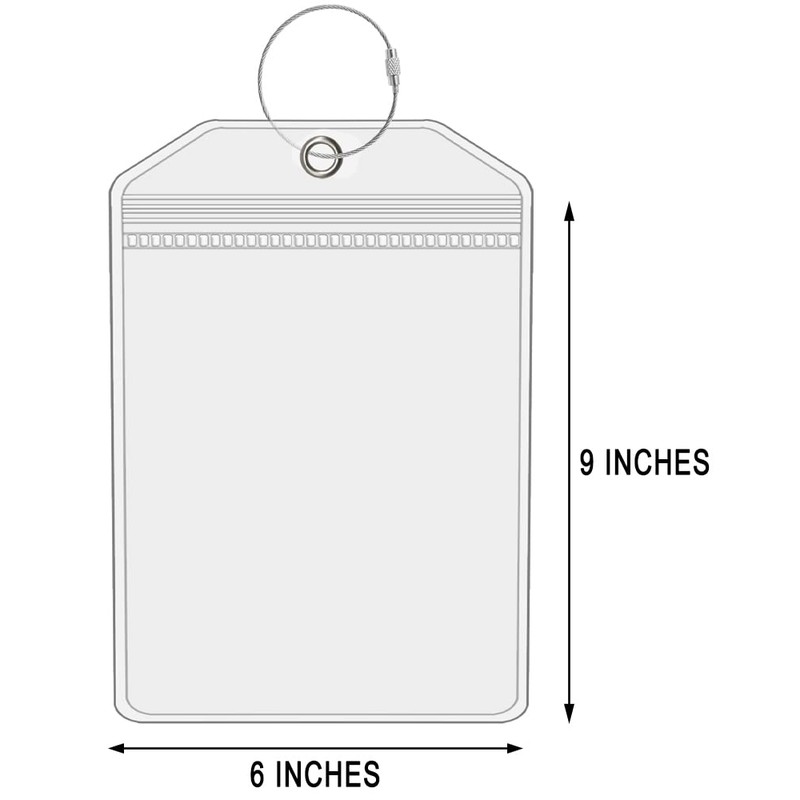 Extra Large Golf Luggage Tag 9" x 6 ", Shipping