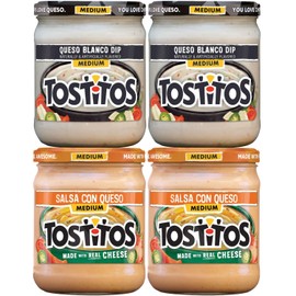 Tostitos, Queso Variety Pack, 11.25 Ounce (Pack of 4)