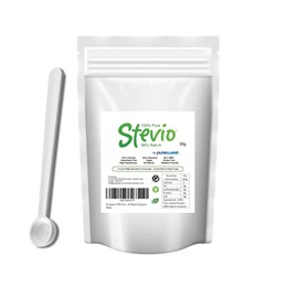 Stevio® 100% Pure Stevia Powder 30g (Reb-A 98%) | Stevia Extract | High Intensity Sweetness | with Measuring Spoon.