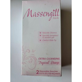 Massengill Extra Cleansing Tropical Breeze Disposable Douche, 4.5 oz Each