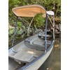 Cypress Rowe Outfitters Beige Canoe/Kayak Sun Shade/Canopy Bimini Top -