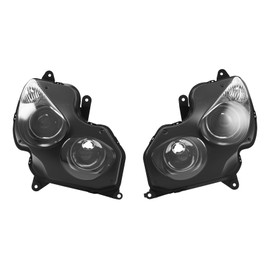 TCT-MOTORPARTS Headlight Head Lamp Assembly Fits for Kawasaki Ninja ZX14R ZX-14R ZZR 1400 2006-2011
