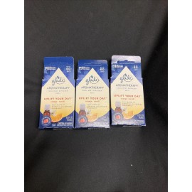 Glade 3 Pack Glade Essential Oil Cool Mist Diffuser Refills Orange & Neroli 0.56 oz