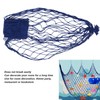 2pcs Fish Net Decoration Cotton Soft Comfortable Mediterranean Style Beige