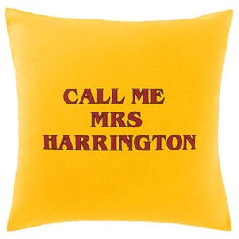 Hippowarehouse Call me Mrs Harrington steve hawkins Printed bedroom accessory cushion cover case 41x41cm