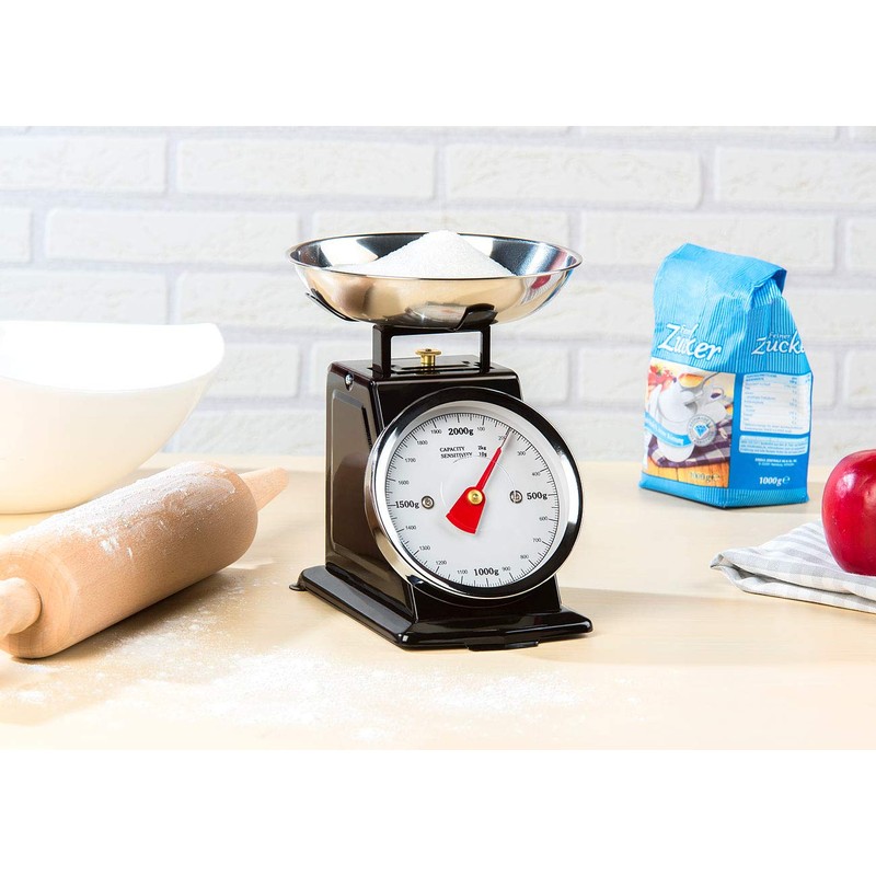 Rosenstein & Söhne Mechanical Kitchen Scales: Analogue Retro Kitchen Scales