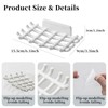 EOAMGO Soap Dish for Shower Bathroom,Soap Holder, 2PCS No-Drilling Wall