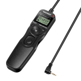NEEWER LCD Timer Shutter Release Remote Control Cord RS-60E3 Replacement for Canon Cameras
