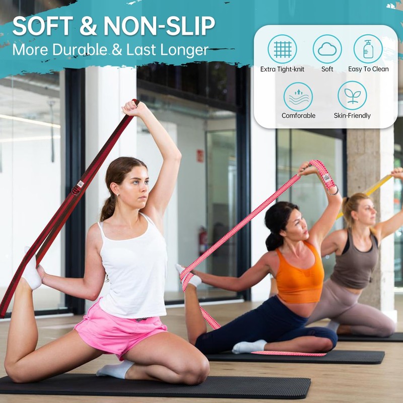 Strap Yoga Strap Physical Therapy for Home Workout