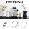 Stainless Steel Milk Pipe Casing with HP3 Adapter, Compatible with