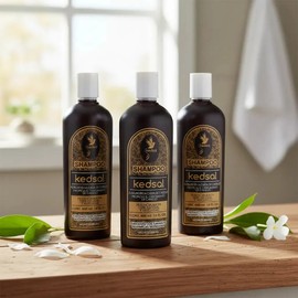 3pzas Shampoo Kedsal Original Anti- Caída Fortalecimiento