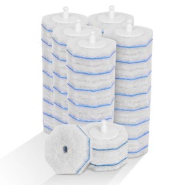 50 pcs Disposable Toilet Brush Wand Refill，Compatible with clorox,Thicker Toilet Bowl Cleaner Refill Pads, Disposable Toilet Brush Head