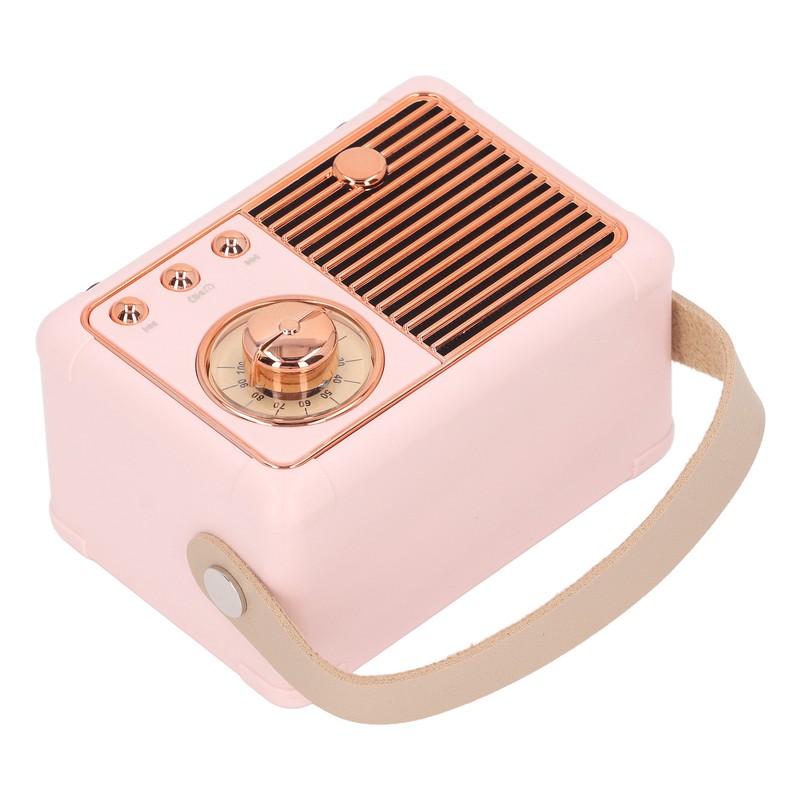 Portable Bluetooth Speaker Mini Compact Wireless Retro Support Radio Program