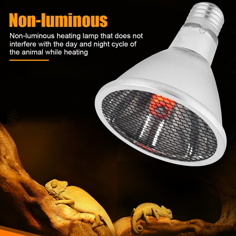 E27 Far Infrared Heating Lamp Heat Lamp Bulb Heating Night