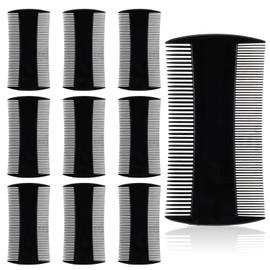Yuanchu 10 Pack Double Side Pocket Comb for Hair,Beard Combs Mustaches Comb Fine Teeth Comb Everyday Comb for Detangling Knots Beard Care Grooming
