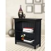 eHemco 2 Tier Bookcase in Black