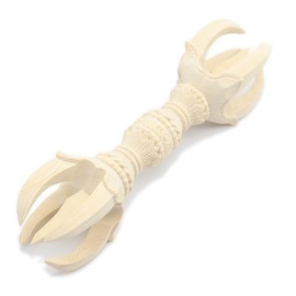 栗田こだわり仏像 【法器】 五鈷杵 15cm 木彫仏具 桧木製 27894