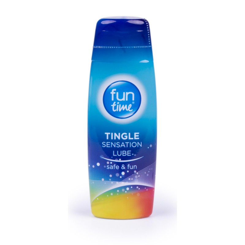 Fun Time Tingle Stimulating Lube 75ml, Strawberry Lube 75ml (2