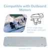 3/16" Outboard Transom Reinforcement Plate - Heavy-Duty Iron Backing Plate