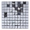 Panel Decorativo Shimmer Wall Plata Efecto Espejo 30pz
